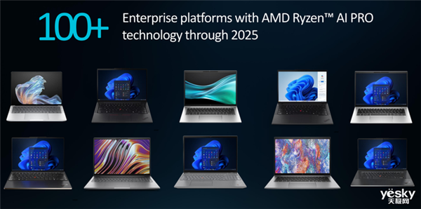AMD锐龙AI  PRO  300系列处理器详解：AI性能提升5倍
