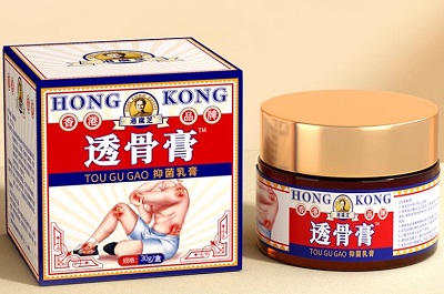 港岁芝透骨膏